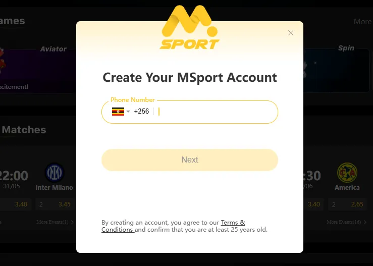 MSport Registration and Login – Get Started in Uganda